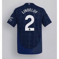 Manchester United Victor Lindelof #2 Auswärtstrikot 2024-25 Kurzarm